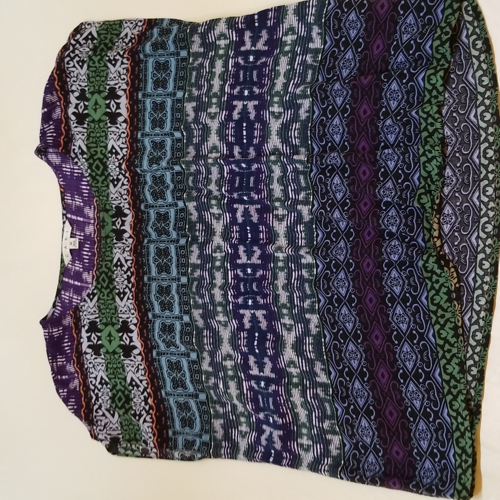 Cabi covet tribal blouse, M